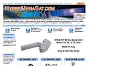 Desktop Screenshot of hypermegasat.com